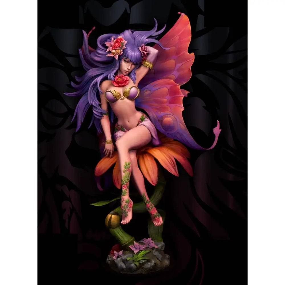 1/9 Demon/Fairy with Wings, Resin Model Figure Kit, Fantasy Theme, Unassembled and Unpainted