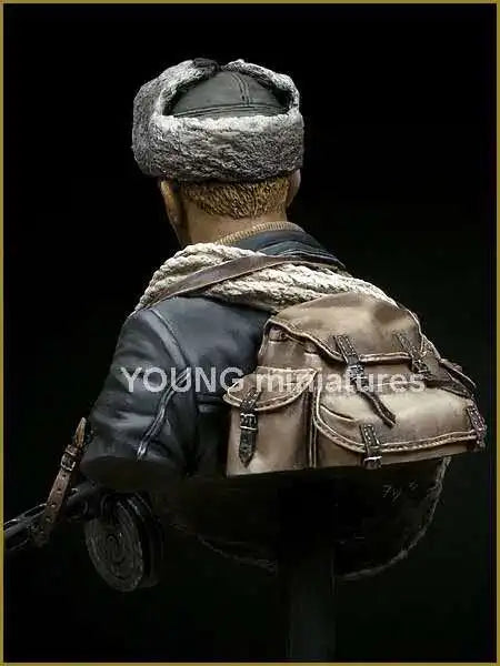 WWII Soviet WWII Tank Crew, 5 Figures, Resin Model Bust Kit, Unassembled and Unpainted