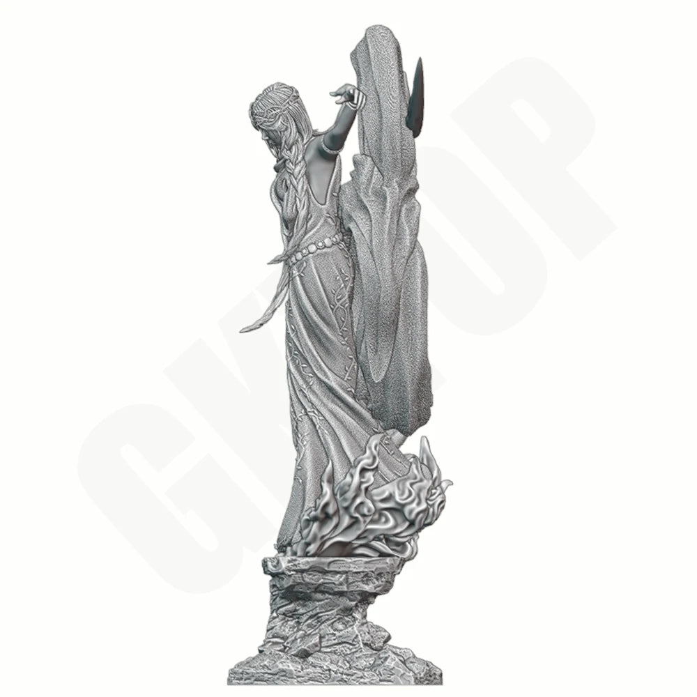 1/24 Dark Myth Goddess, Resin Model Figure Kit, Fantasy Theme, Unassembled and Unpainted