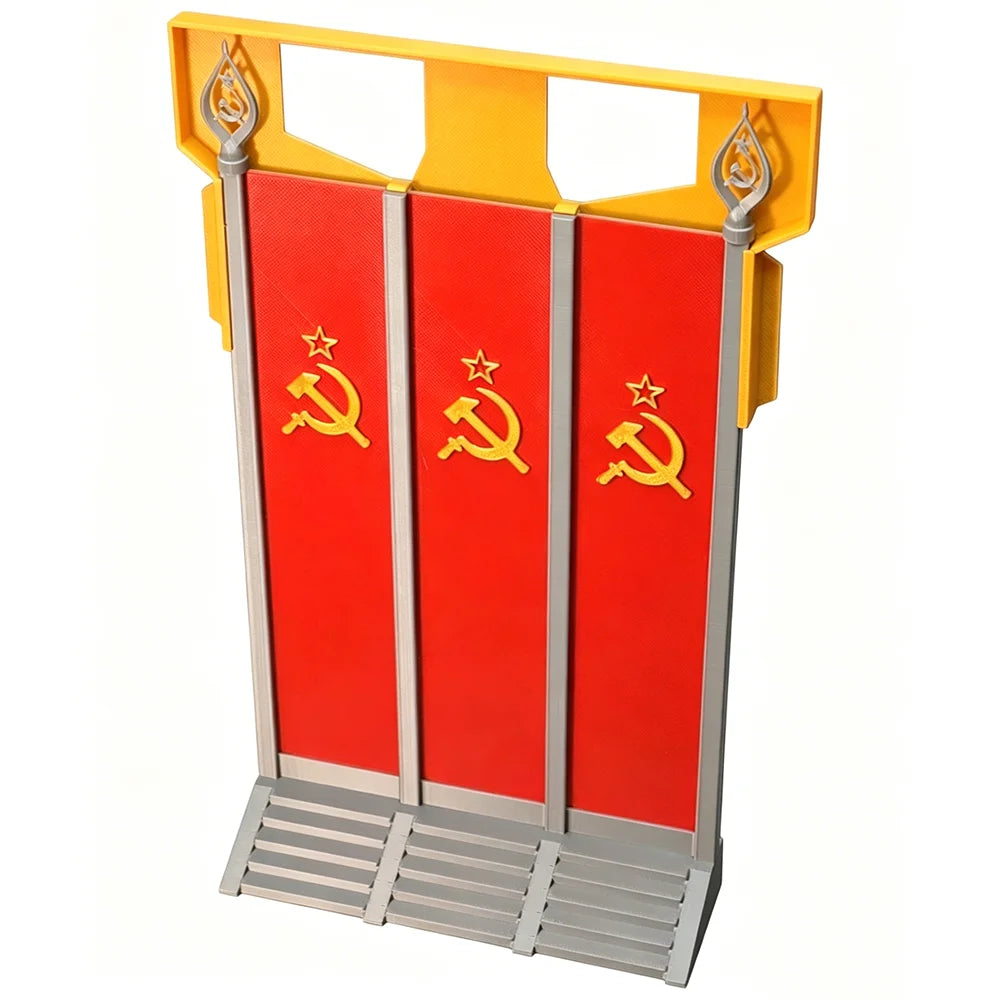 1/12 Cold War Soviet Red Square, Resin Model Diorama Kit, Unassembled and Unpainted