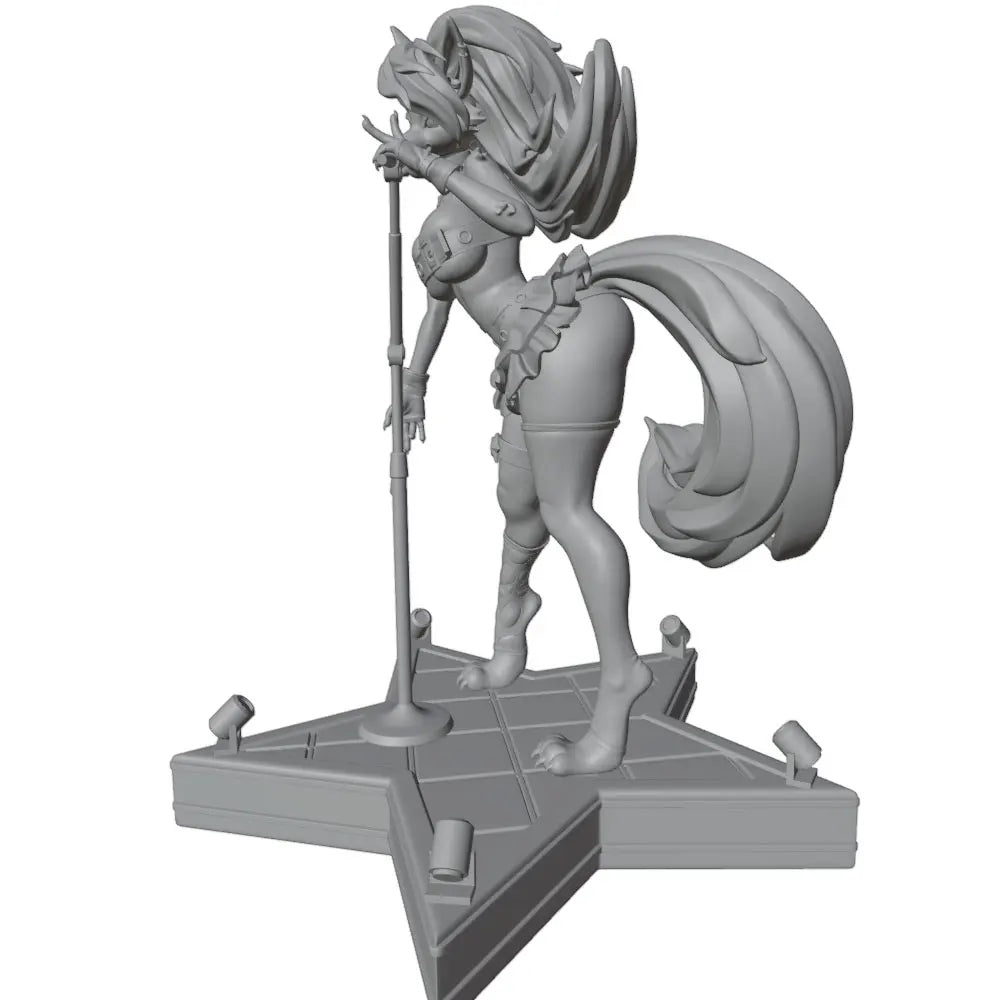 1/24 Female Warrior with Halberd and Shield, Resin Model Figure Kit, Anime Theme, Unassembled and Unpainted