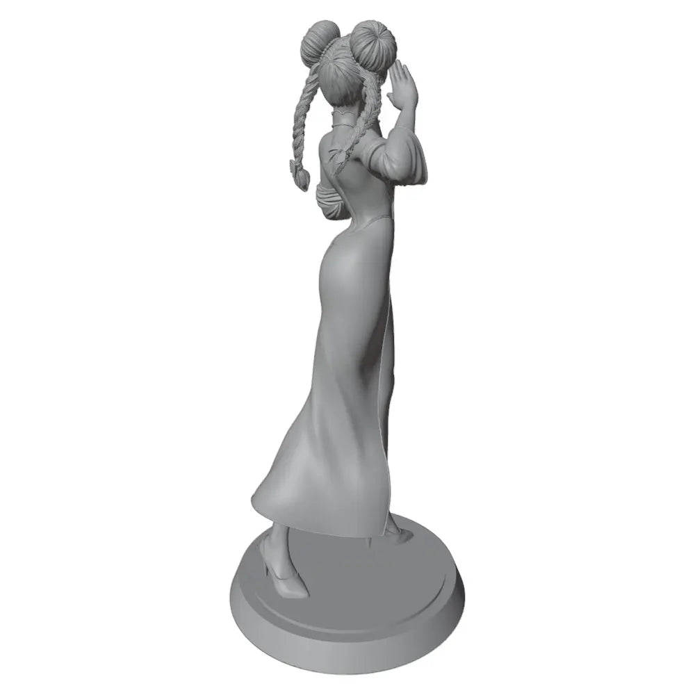 1/24 Business Woman, Resin Model Figure Kit, Unassembled and Unpainted