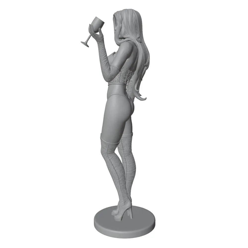 75mm Futuristic Tactical Operator, Resin Model Figure Kit, Anime Theme, Unassembled and Unpainted