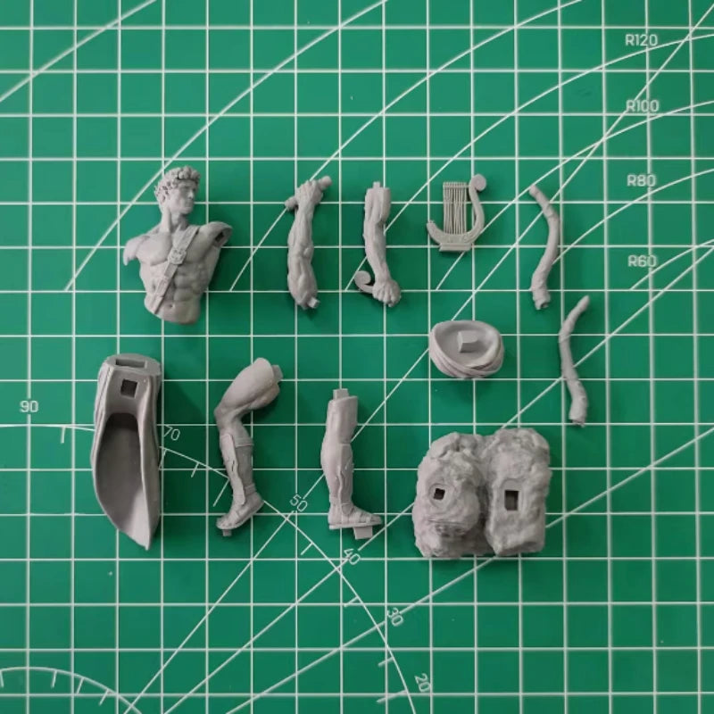 1/24 Greek Apollo, Resin Model Figure Kit, Mythology Theme, Unassembled and Unpainted