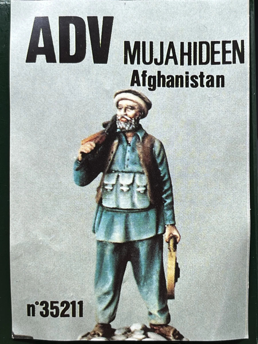 1/35 Modern Afghan Mujahideen Fighter, Resin Model Figure Kit, Unassembled and Unpainted