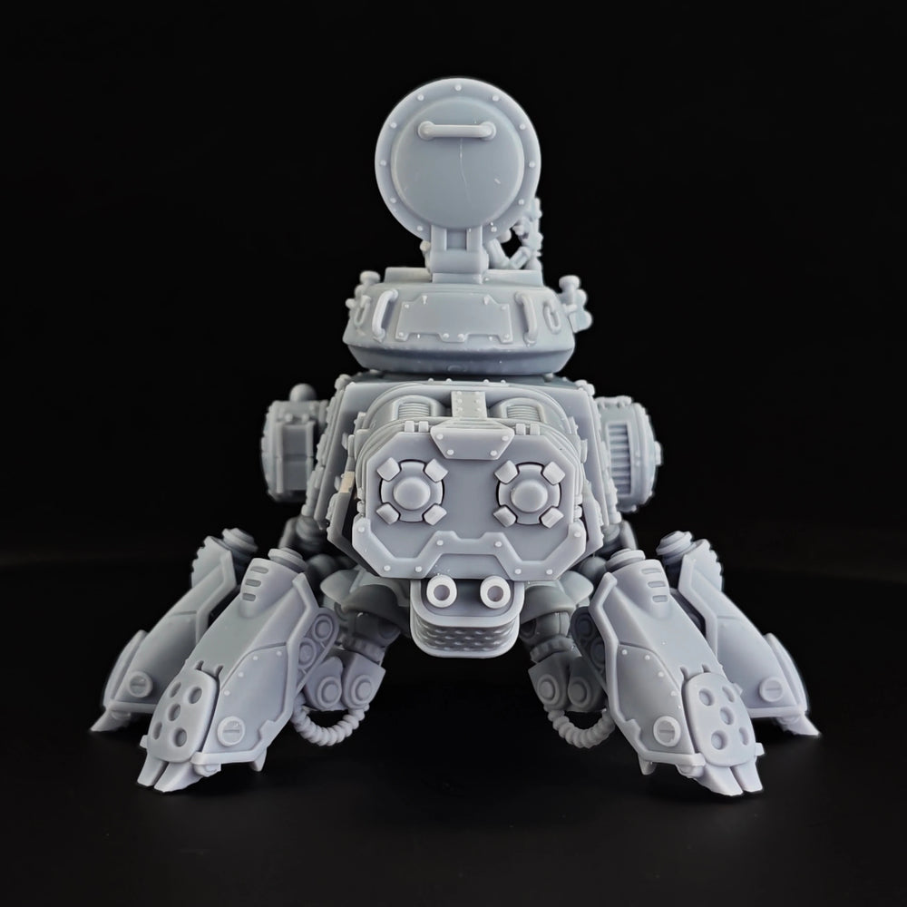 Scavenger Quadrupedal Tank, Resin Model Vehicle Kit, Sci-Fi Theme, Unassembled and Unpainted