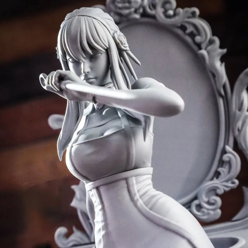 1/24 Female Assassin, Resin Model Figure Kit, Anime Theme, Unassembled and Unpainted