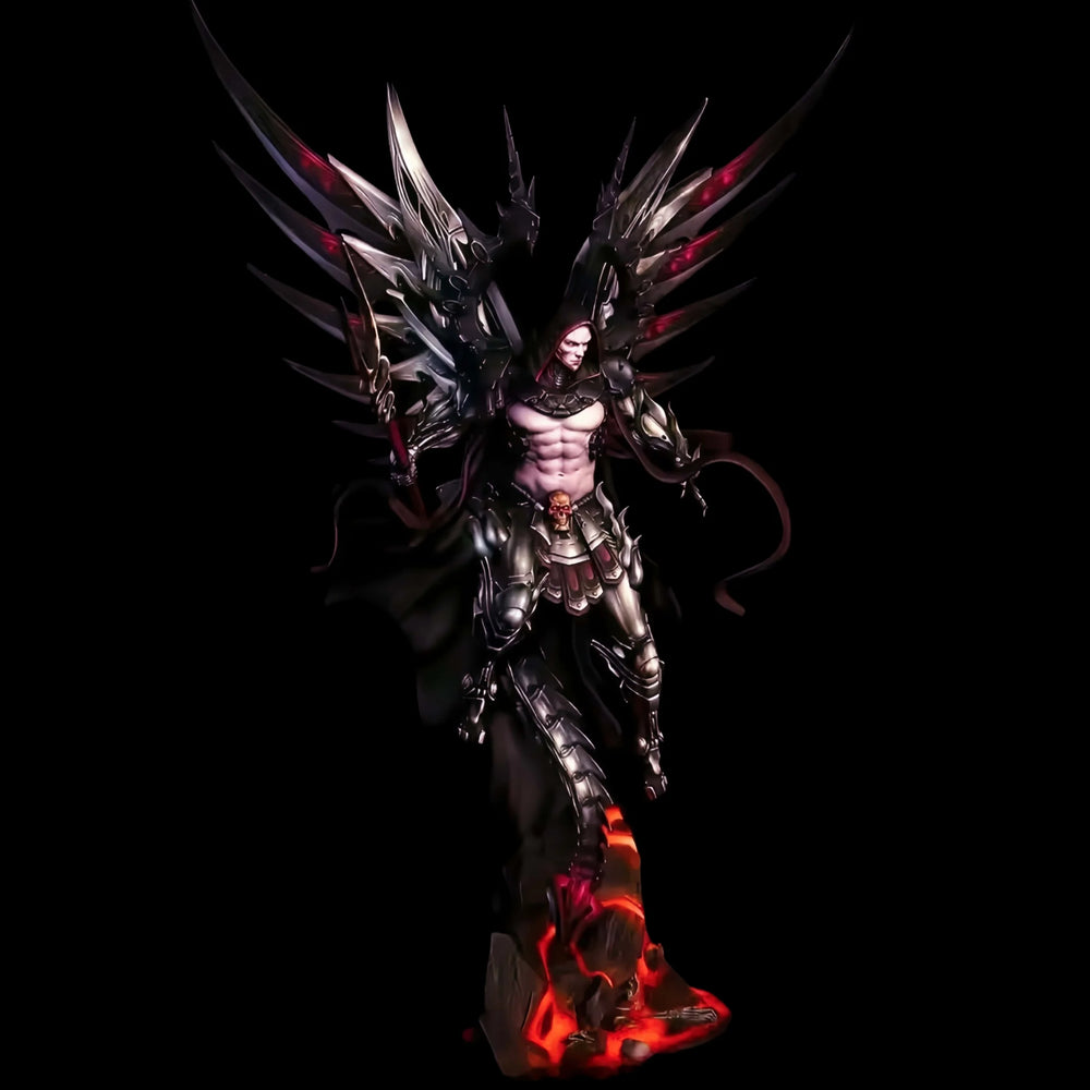 1/24 Winged Demon Warrior, Resin Model Figure Kit, Fantasy Theme, Unassembled and Unpainted