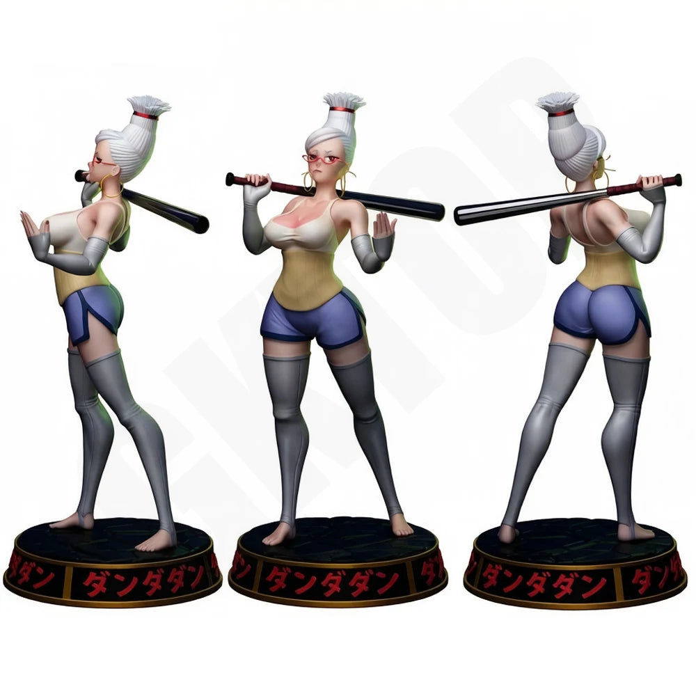 1/24 Warrior Girl with Launcher, Resin Model Figure Kit, Anime Theme, Unassembled and Unpainted