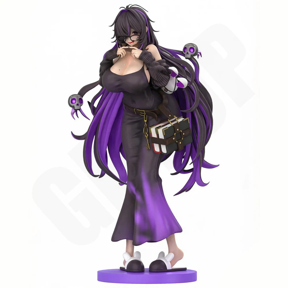 1/24 Witch Girl, Resin Model Figure Kit, Fantasy Theme, Unassembled and Unpainted