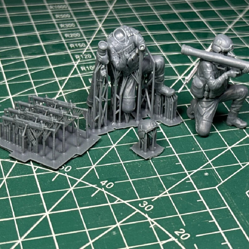 1/35 Modern Soldier Reconnaissance, Resin Model Figure Kit, Unassembled and Unpainted