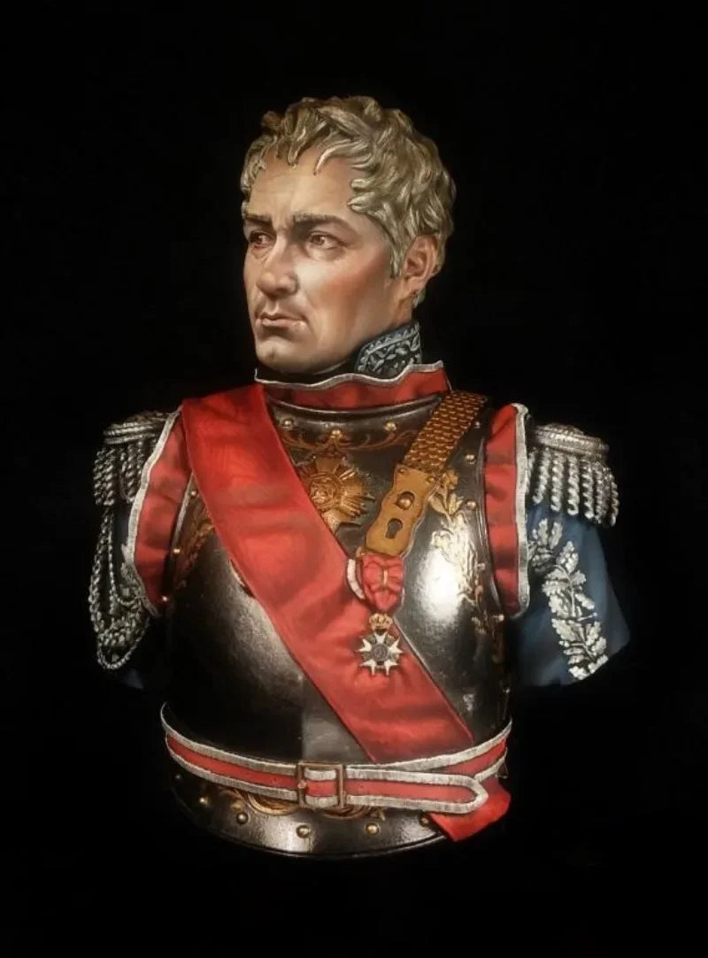 1/10 Napoleonic General Gouvion Saint-Cyr, Resin Model Bust Kit, Unassembled and Unpainted