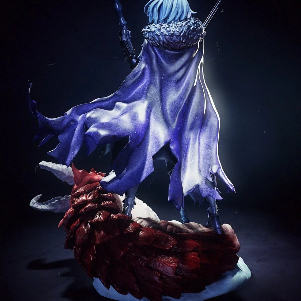 Dark Fantasy Black Jeanne, Resin Model Figure Kit, Fantasy Theme, Unassembled and Unpainted