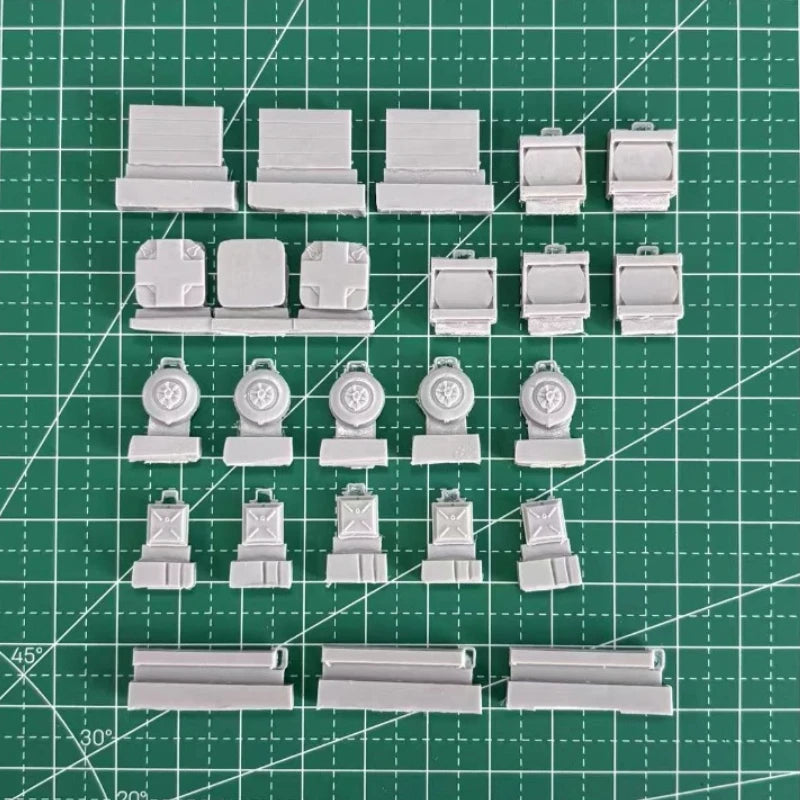 1/35 WWII Antitank Mines, Resin Model Terrain Kit, Unpainted