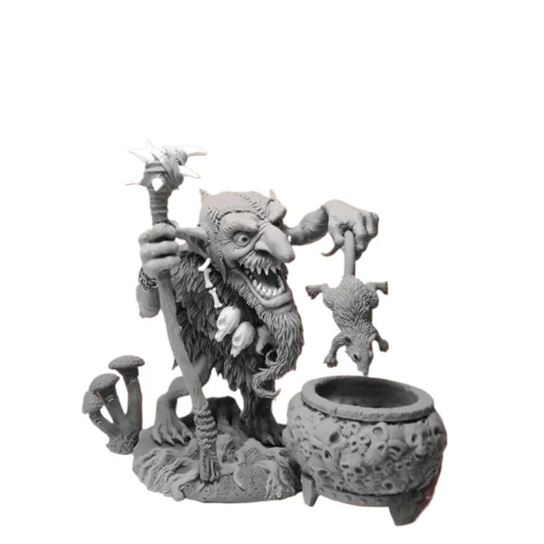 54mm Forest Goblins, 3 Figures, Resin Model Figure Kit, Fantasy Theme, Unassembled and Unpainted