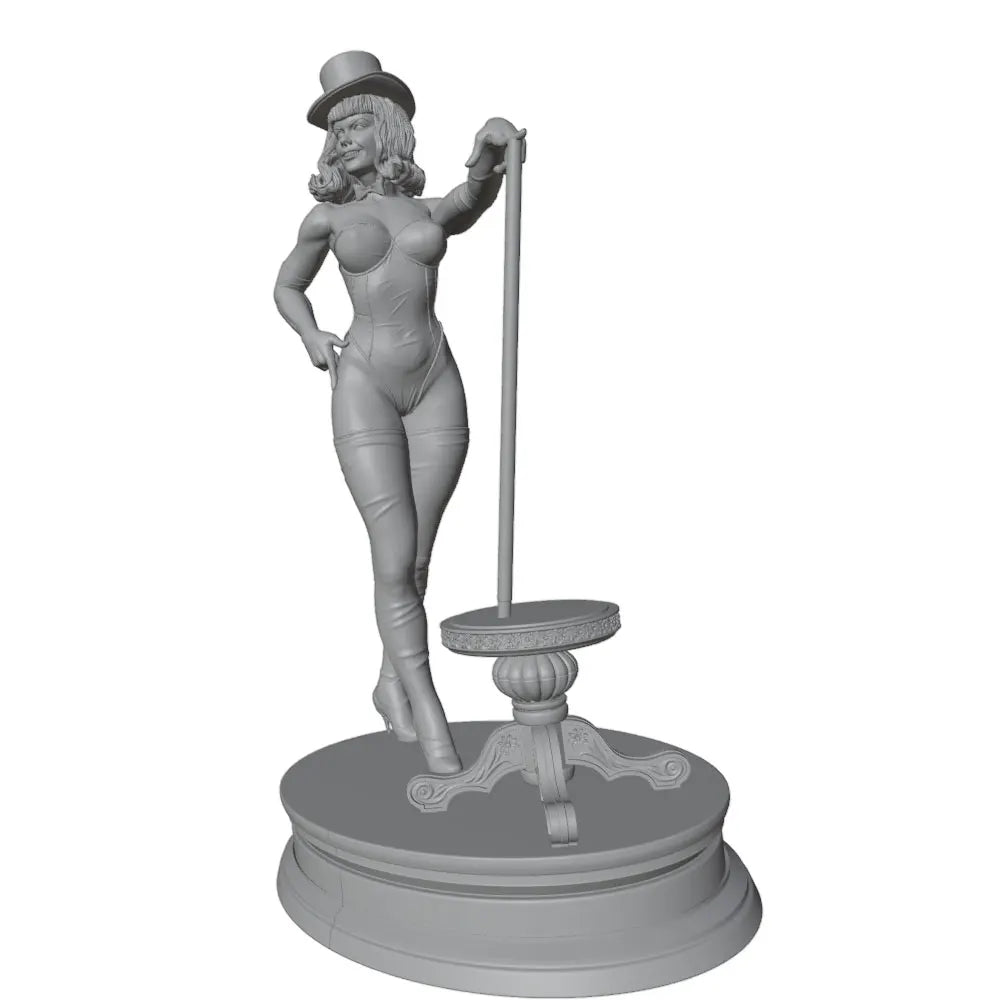 1/24 Sexy Magician Pinup, Resin Model Figure Kit, Unassembled and Unpainted