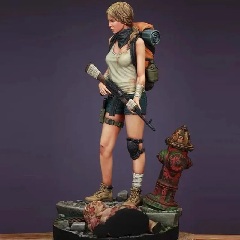 1/20 Modern Female Commando, Resin Model Figure Kit, Unassembled and Unpainted