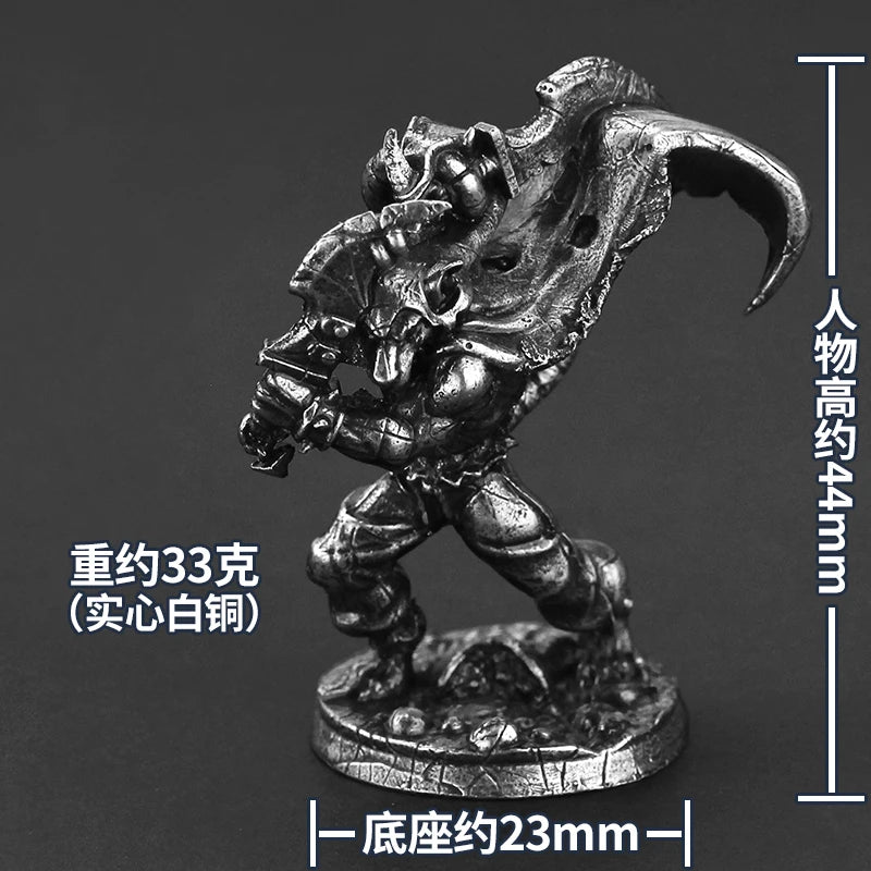 35mm Rat Man Swordsman Elf & Orc, 4 Figures, Resin Model Figure Kit, Fantasy Theme, Unassembled and Unpainted