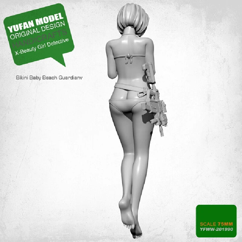 75mm Detective Series, Resin Model Figure Kit, Unassembled and Unpainted