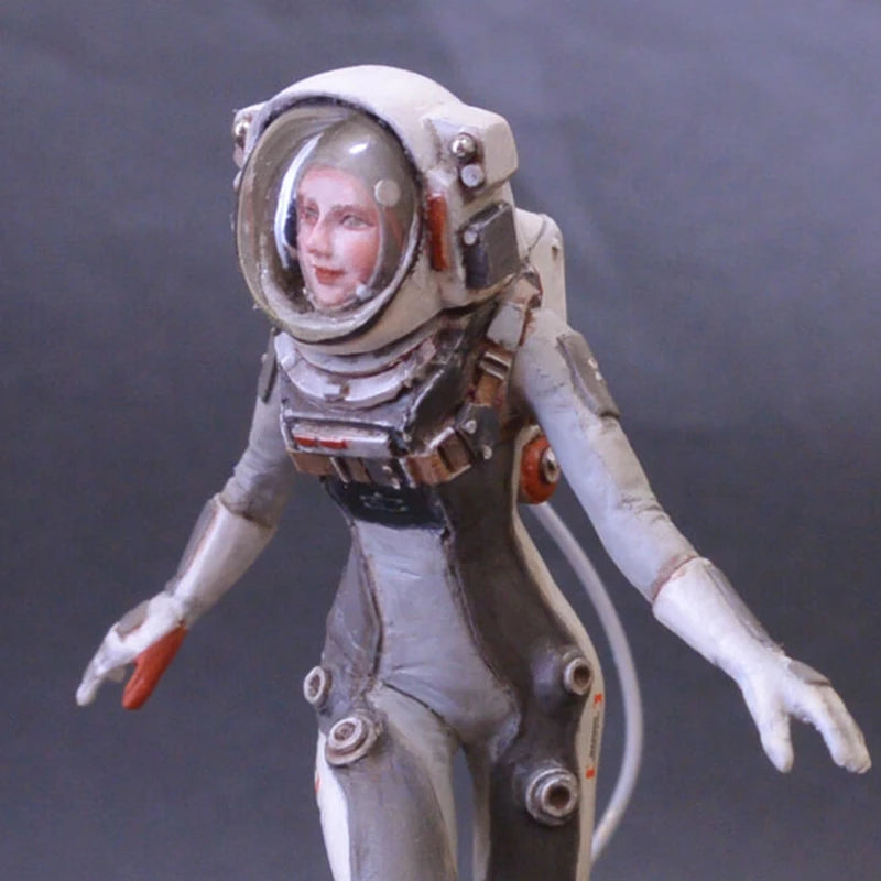 1/20 Female Mercenary, Resin Model Figure Kit, Sci-Fi Theme, Unassembled and Unpainted