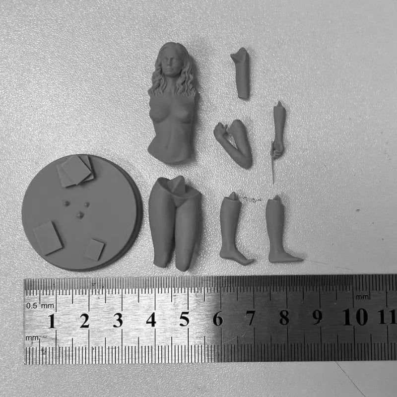 1/24 Female Teacher, Resin Model Figure Kit, Anime Theme, Unassembled and Unpainted