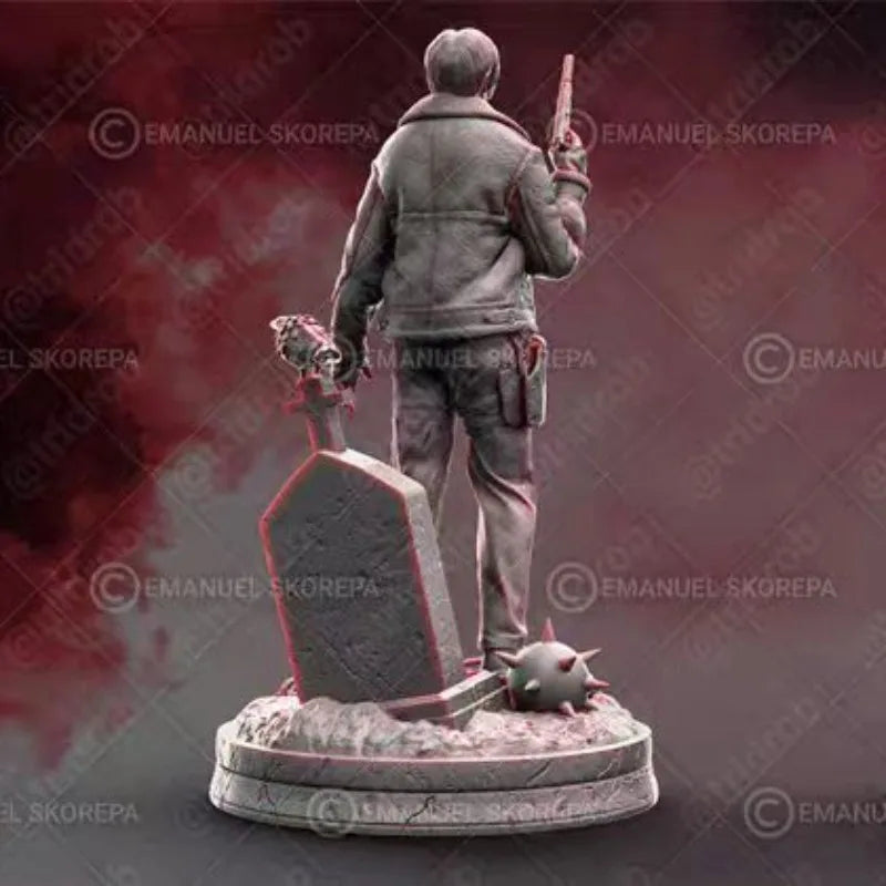 1/24 Modern Bearded Tactical Operator, Resin Model Figure Kit, Unassembled and Unpainted