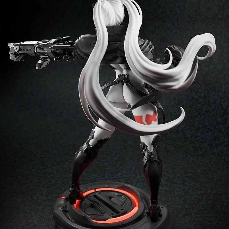1/24 Lolita Warrior, Resin Model Figure Kit, Anime Theme, Unassembled and Unpainted