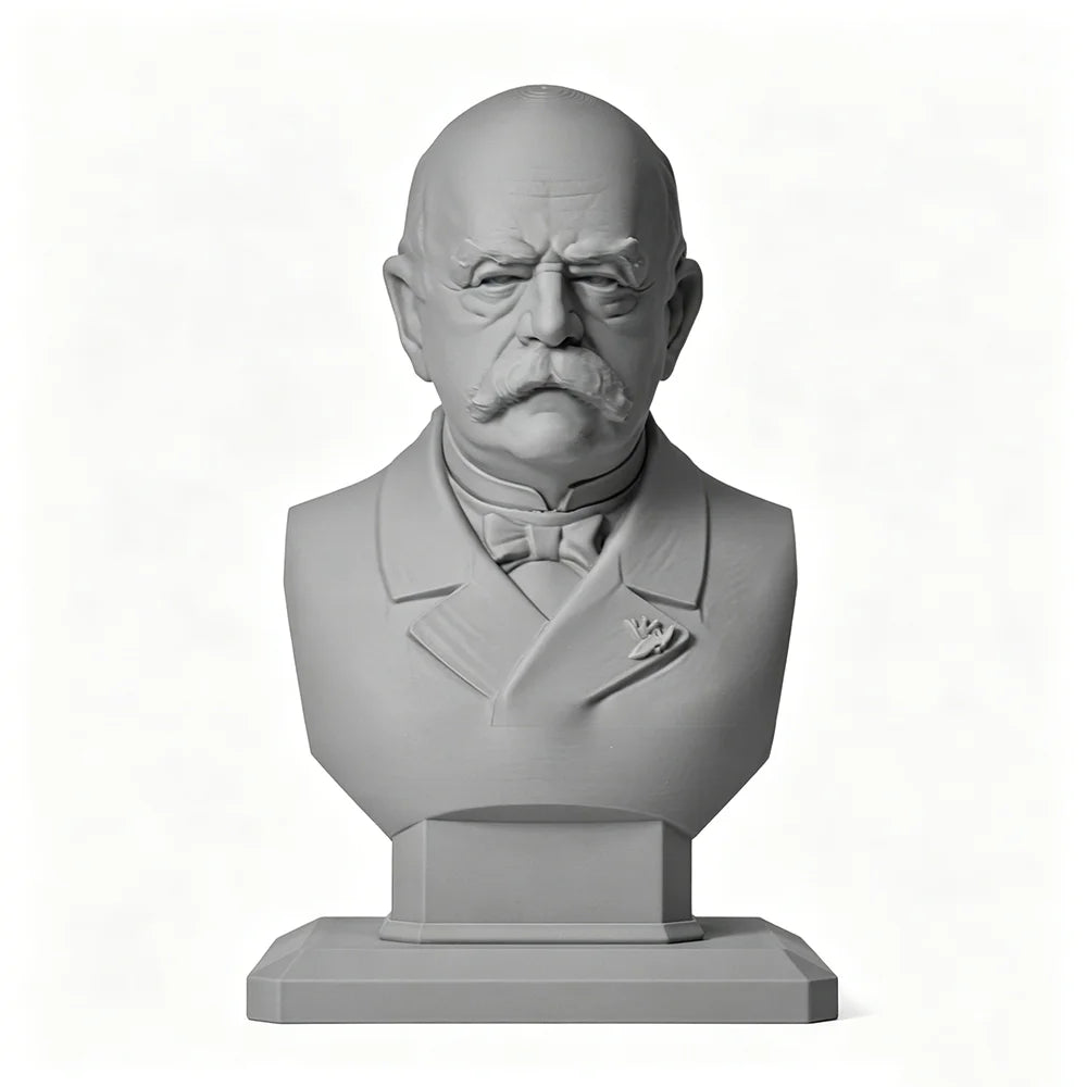 110mm Modern Bismarck, Resin Model Bust Kit, Unassembled and Unpainted