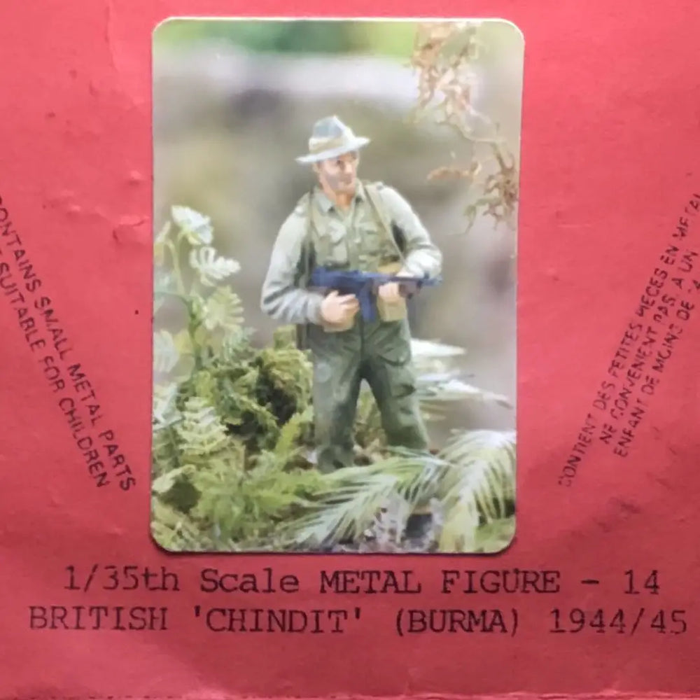 1/35 WWII British Chindit, Resin Model Figure Kit, Unassembled and Unpainted