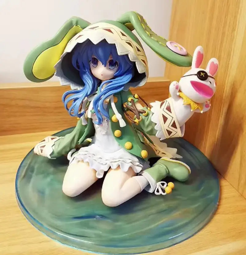 Chibi Girl Leaf Theme, Resin Model Figure Kit, Anime Theme, Unassembled and Unpainted