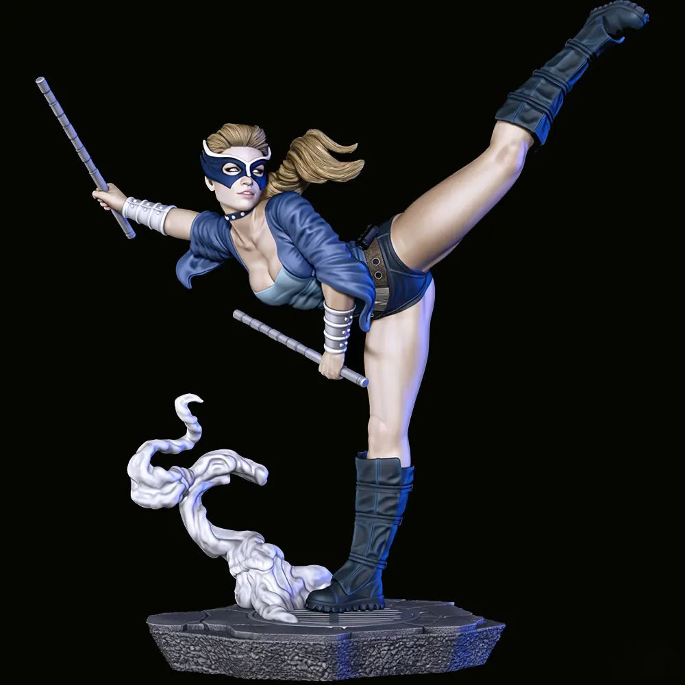 1/24 Warrior with Curved Scimitars and Serpent Armor, Resin Model Figure Kit, Fantasy Theme, Unassembled and Unpainted