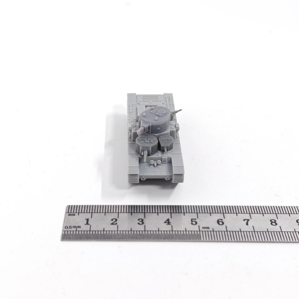 1/144 WWII Soviet T-35 Heavy Tank, Resin Model Vehicle Kit, Unassembled and Unpainted