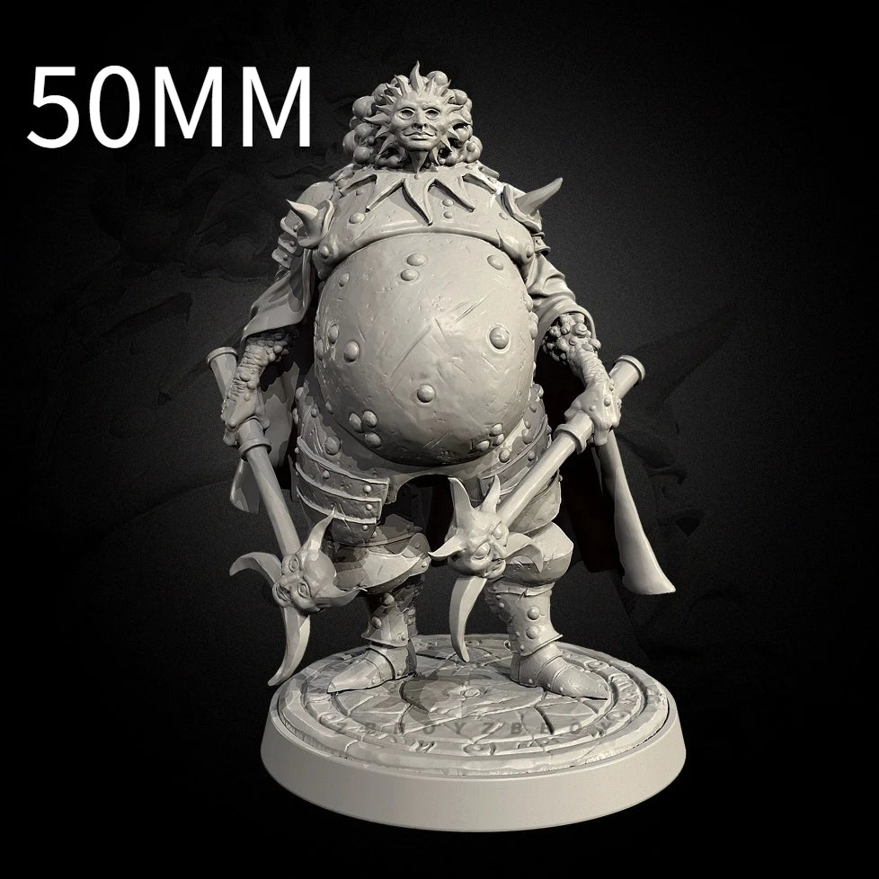 75mm Mystical Sun Oracle, Resin Model Figure Kit, Fantasy Theme, Unassembled and Unpainted