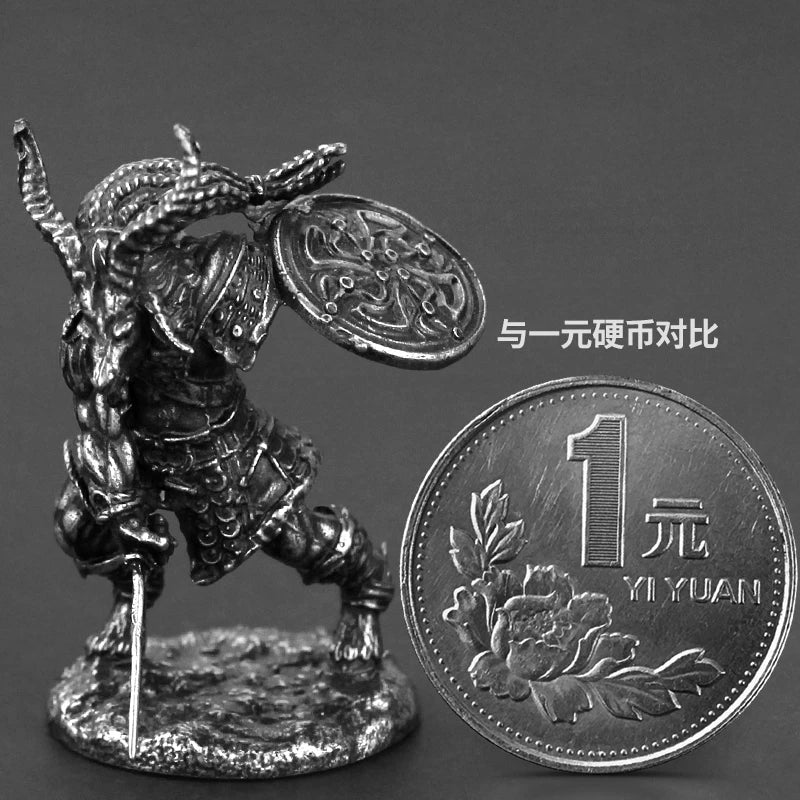 32mm Sheephead Demon Warriors, 6 Figures, Resin Model Figure Kit, Fantasy Theme, Unassembled and Unpainted