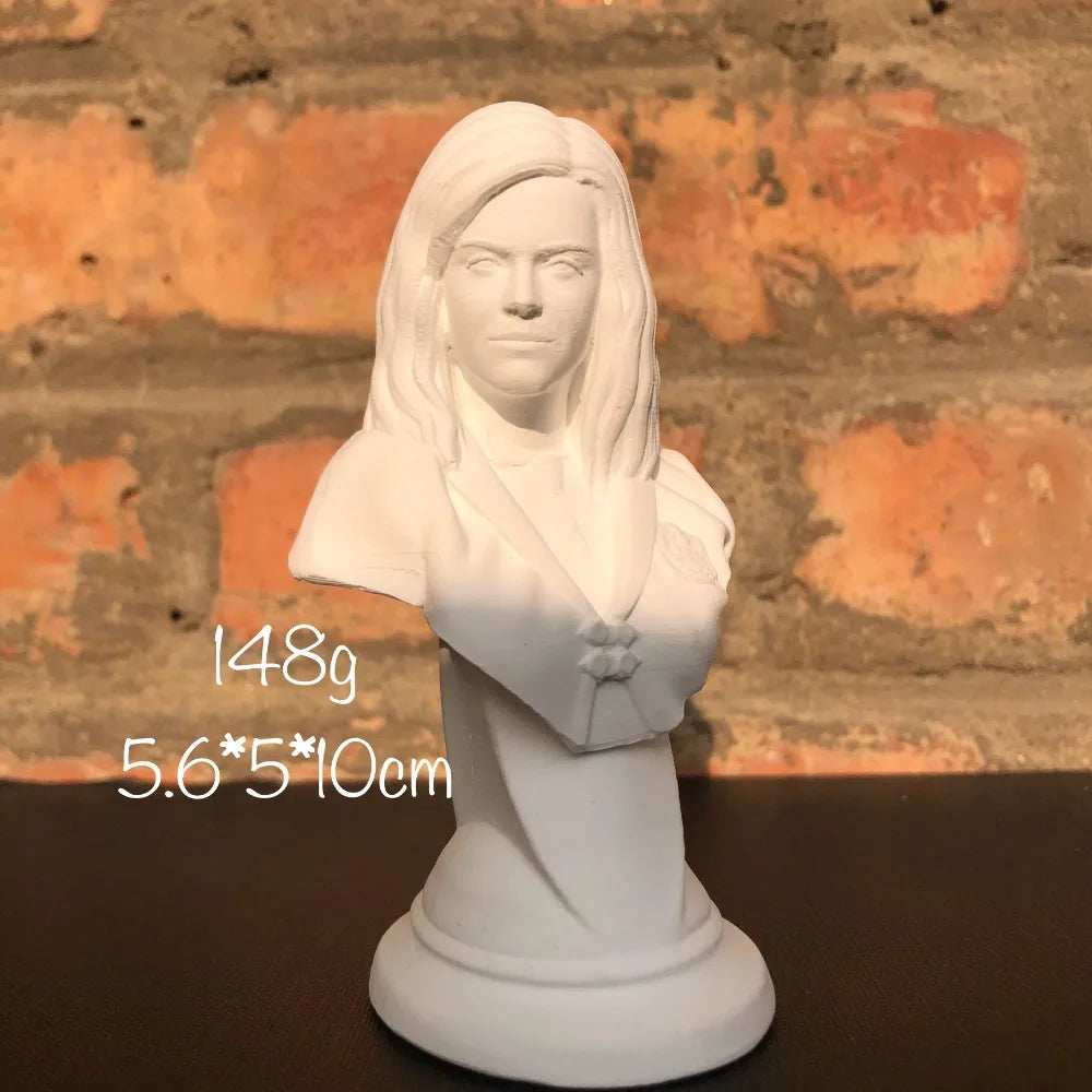 Portrait Character Busts, 12 Figures, Resin Model Bust Kit, Historical Theme, Unassembled and Unpainted