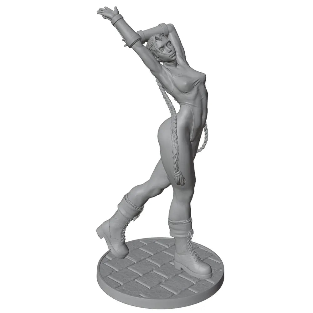 1/24 1/24 Anime Pin-Up, Resin Model Figure Kit, Unassembled and Unpainted