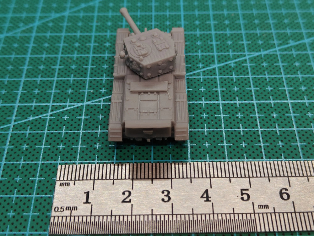 1/144 WWII Mk IV Cromwell, Resin Model Vehicle Kit, Unassembled and Unpainted