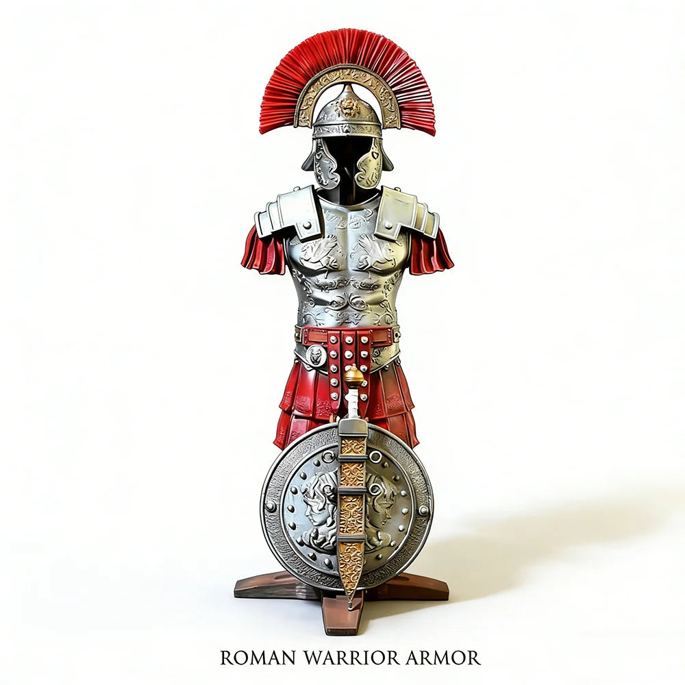 210mm Ancient Roman Warrior, Resin Model Bust Kit, Unassembled and Unpainted