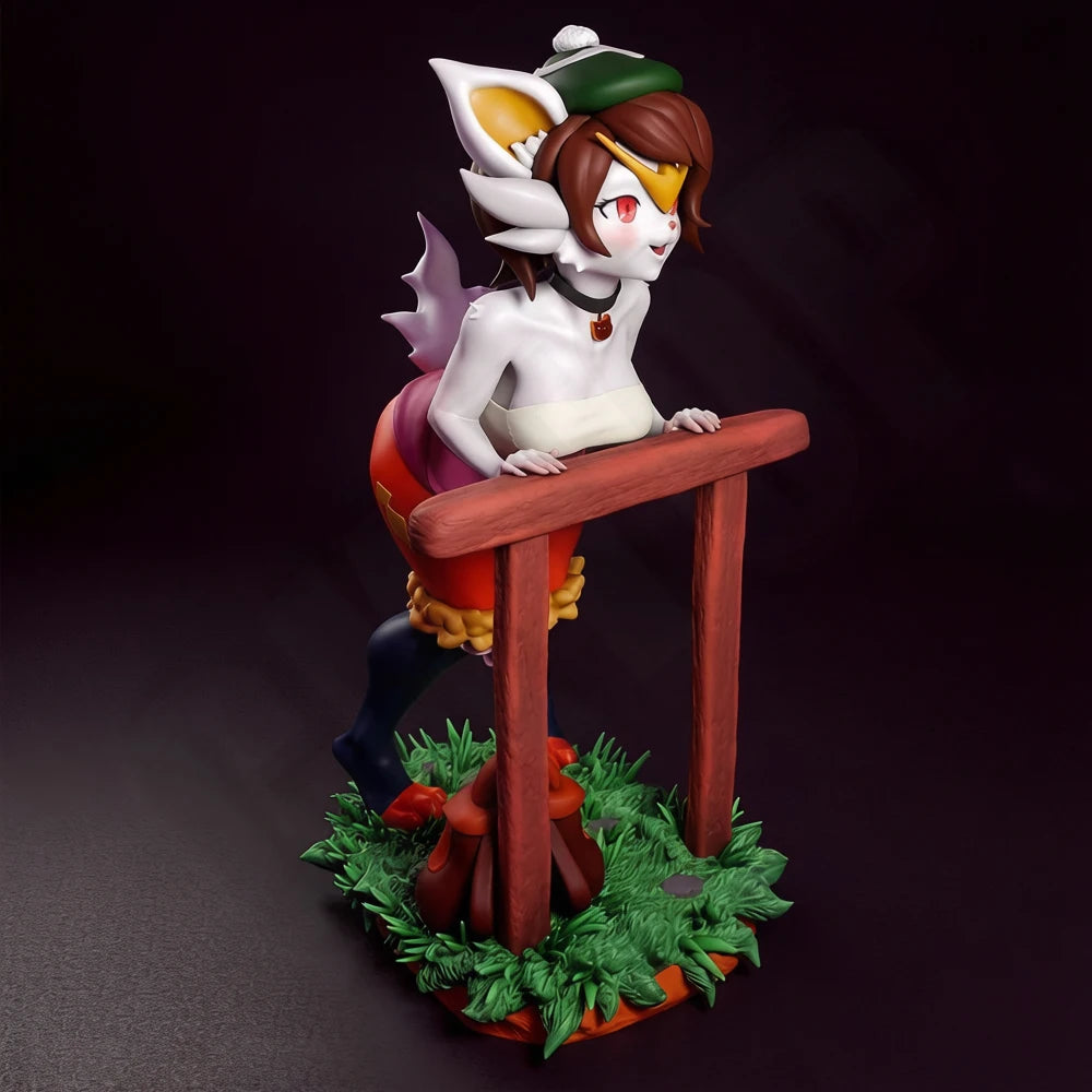 1/24 Beast Ear Fantasy Female, Resin Model Figure Kit, Fantasy Theme, Unassembled and Unpainted