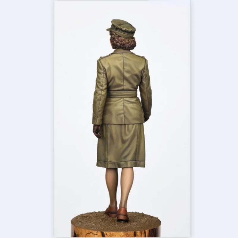 1/35 WWII British Female Officer, Resin Model Figure Kit, Unassembled and Unpainted