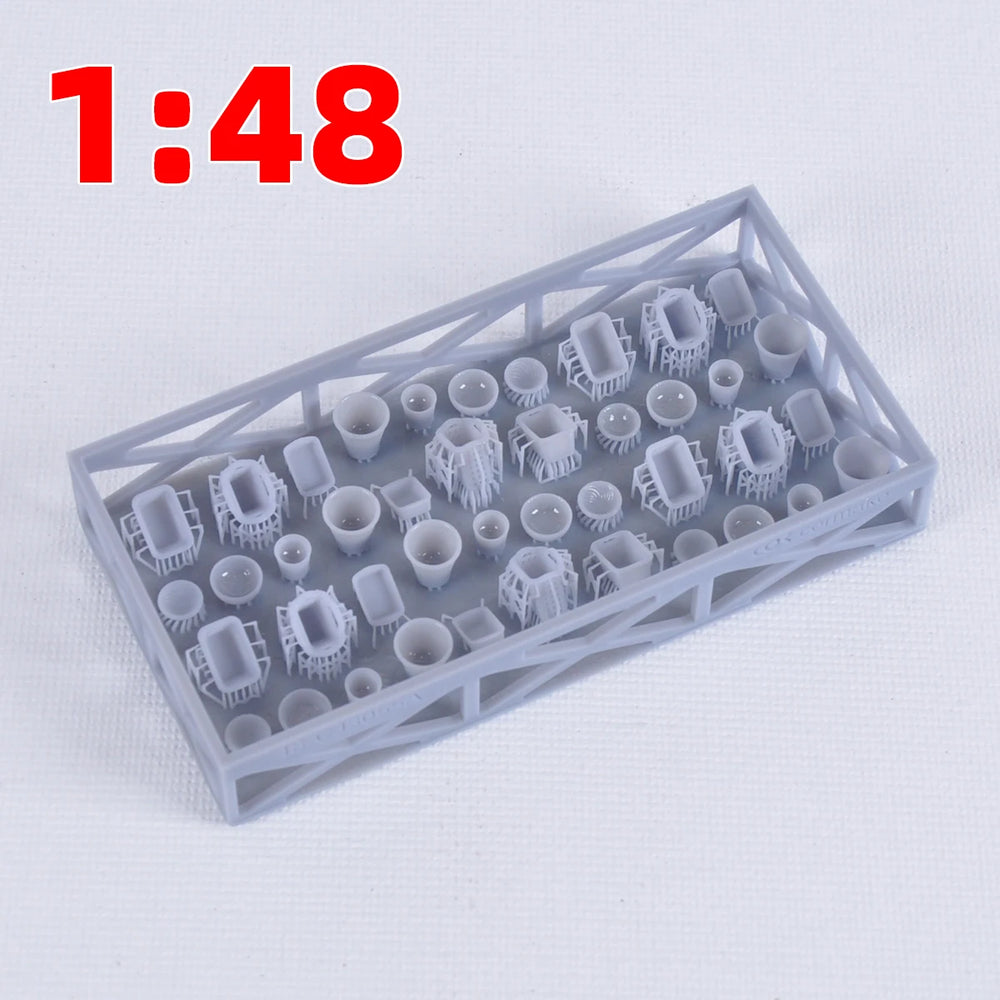 1/35 Household Scatter, Resin Model Diorama Kit, Historical Theme, Unassembled and Unpainted