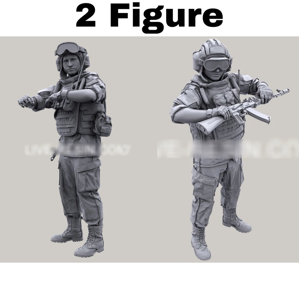 Modern Tactical Soldiers — 1/35 Resin Figure Set