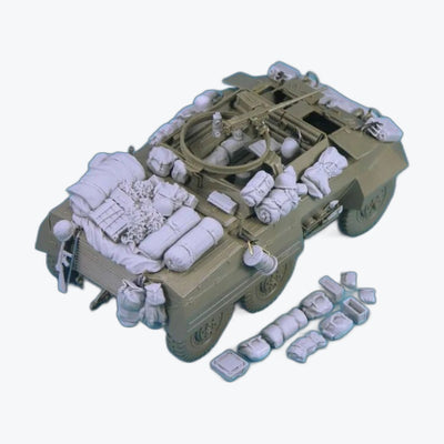 WWII resin model kits