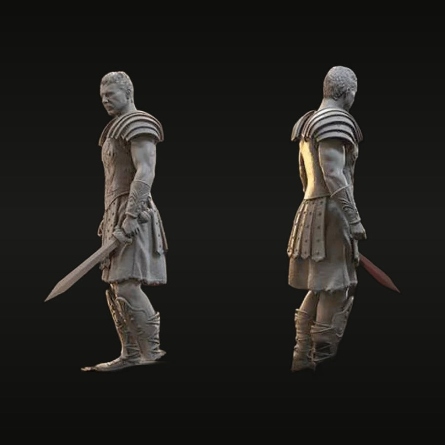 Ancient Roman Warrior 88mm Resin Figure Kit - unpainted resin model kit