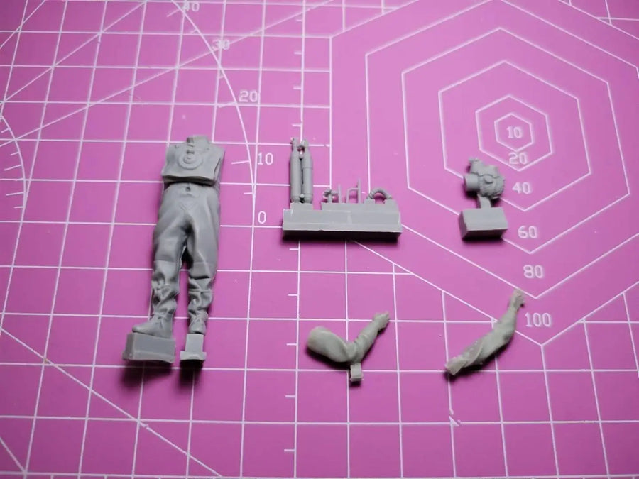 1/35 Resin Model Figure GK , Unassembled and Unpainted Kit