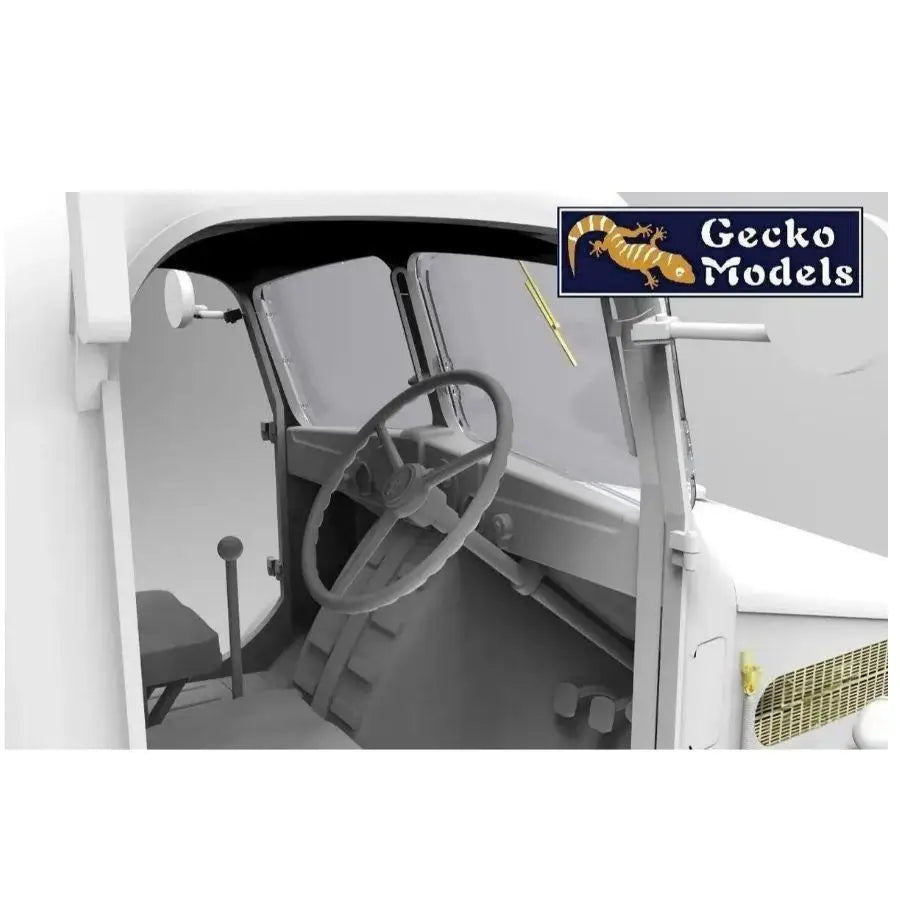 Gecko Models Bedford OYD Truck 3T 4X2 GS (Wooden Cargo Body) Model Kit 35GM0153 1/35 Scale
