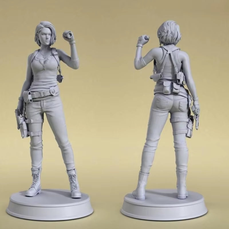 Jill Valentine Resident Evil 3 Female Figure 1/24 Resin Model Kit - resin model view 2
