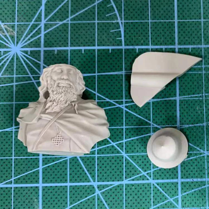 1/16 Resin Model Bust GK, Oeselian Warrior Muhu, 1227, Historical War Theme, Unassembled and Unpainted Kit