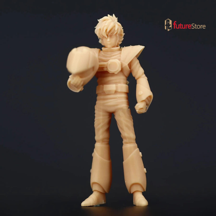 Sci-Fi Soldiers Mixed Set of 5 Anime Style 28mm Resin Figure Kit - resin model view 4