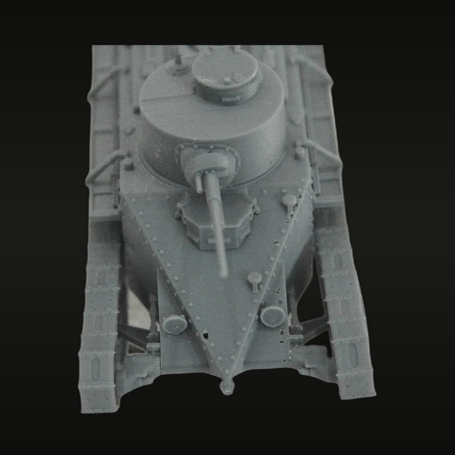 US M1931 Christie Medium Tank 1/56 Resin Vehicle Kit - unpainted resin model kit